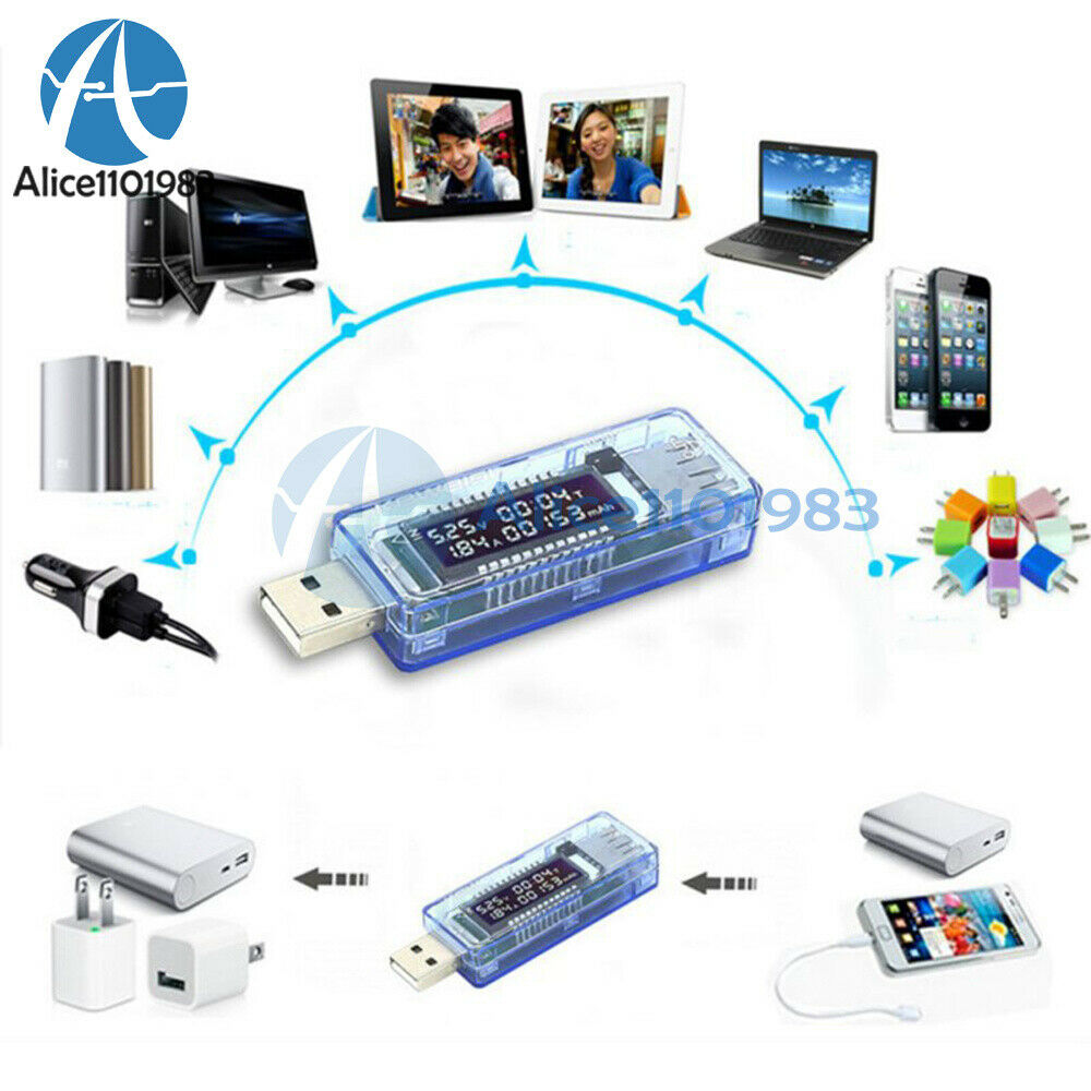 USB Charger Doctor Medical Power Detector Test Of battery Current Voltage Tester