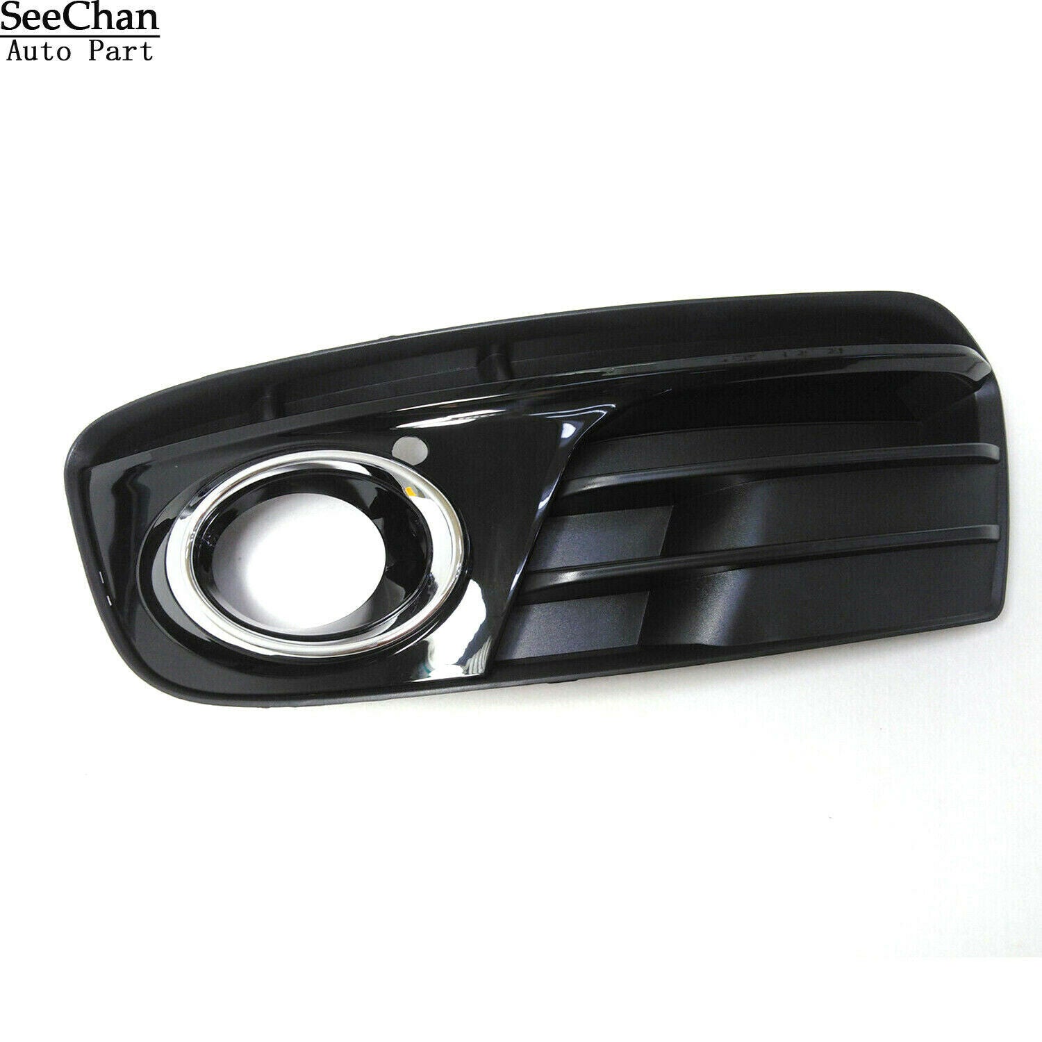 1Pcs LEFT DRIVER SIDE Front Bumper Fog Light Grill 8R0 Fit For Audi Q5 2013-2017