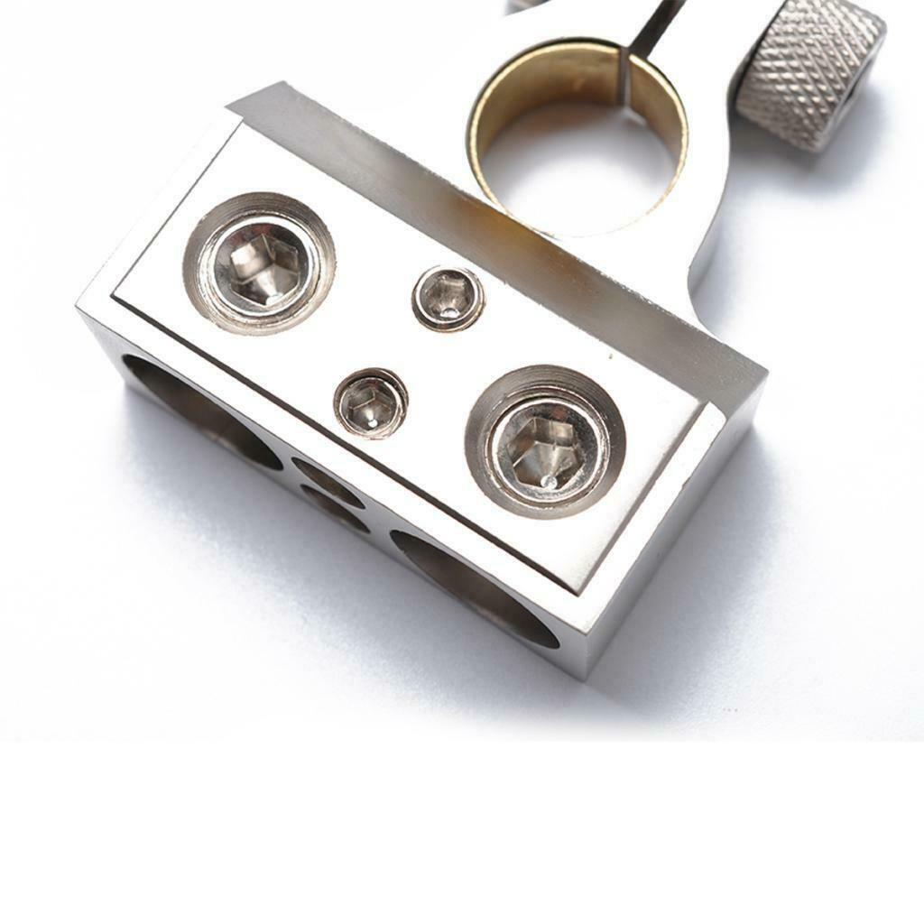Car Battery Terminal Clamp Zinc Alloy Connector Positive Negative 12V 24V High