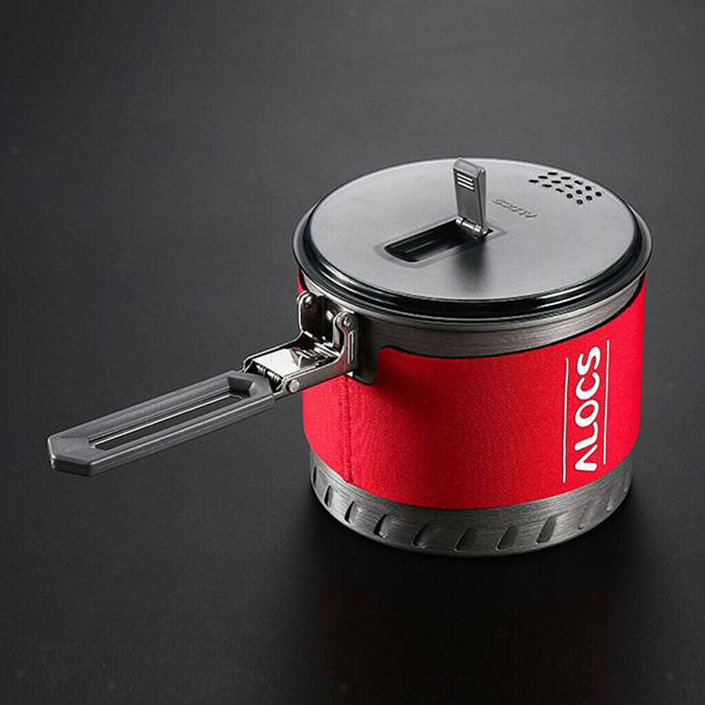 Outdoor Camping Cooking Pot Energy-gathering Ring Plastic Lid Portable Hiking
