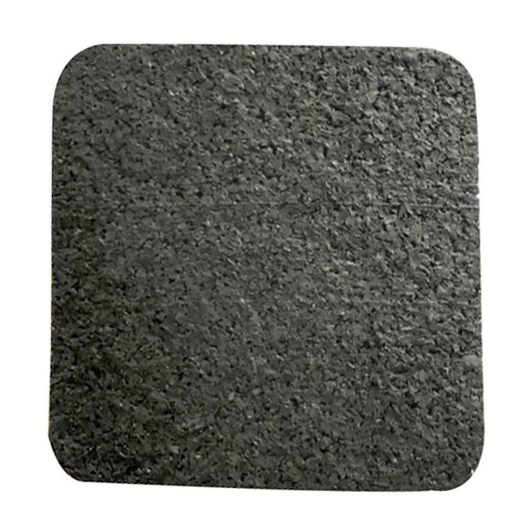 4Pcs Treadmill Shock Absorbing Mat Anti-Slip Waterproof Rubber Fitness Mat