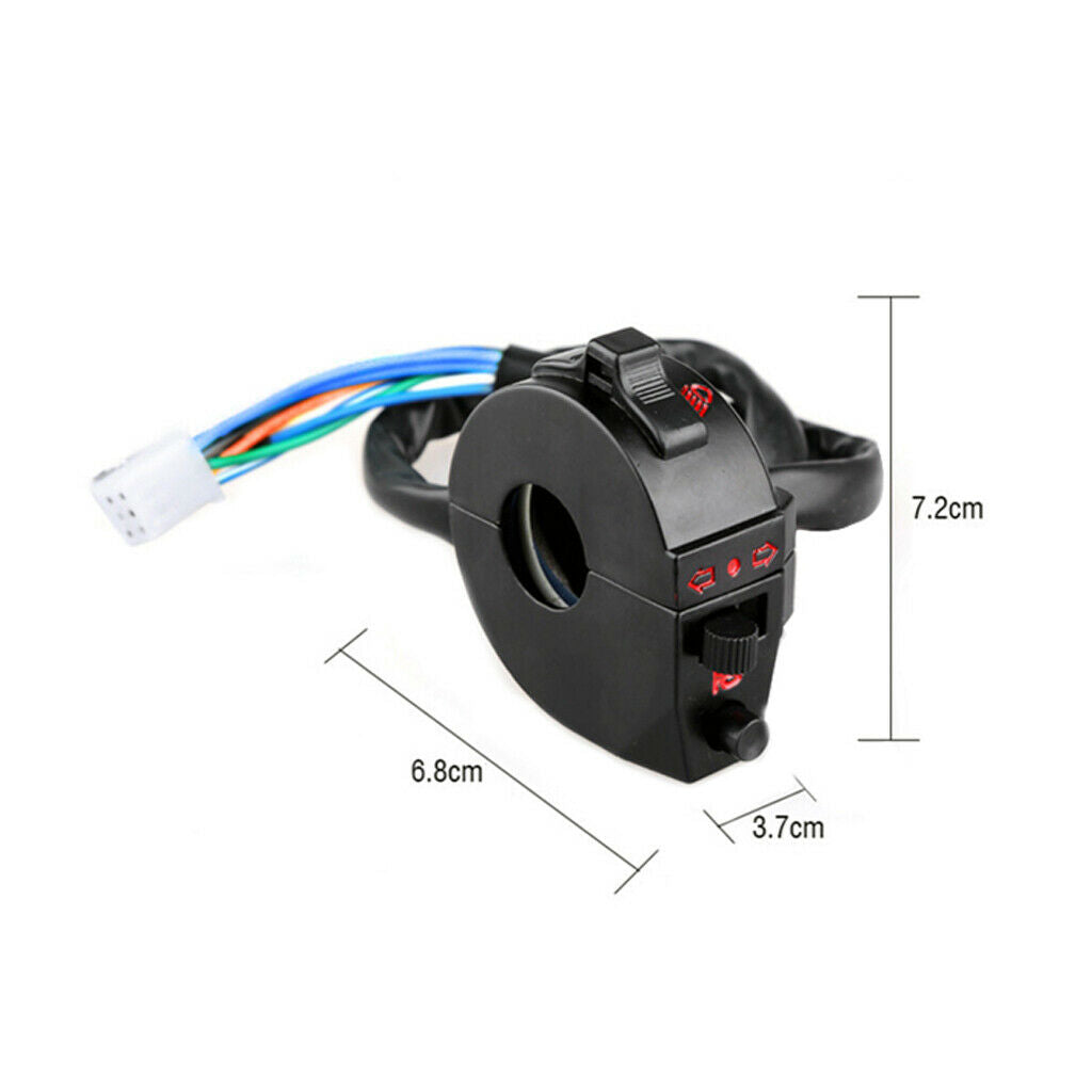Motorbike Handlebar Switch Assembly Headlight Indicator Horn For  CG125