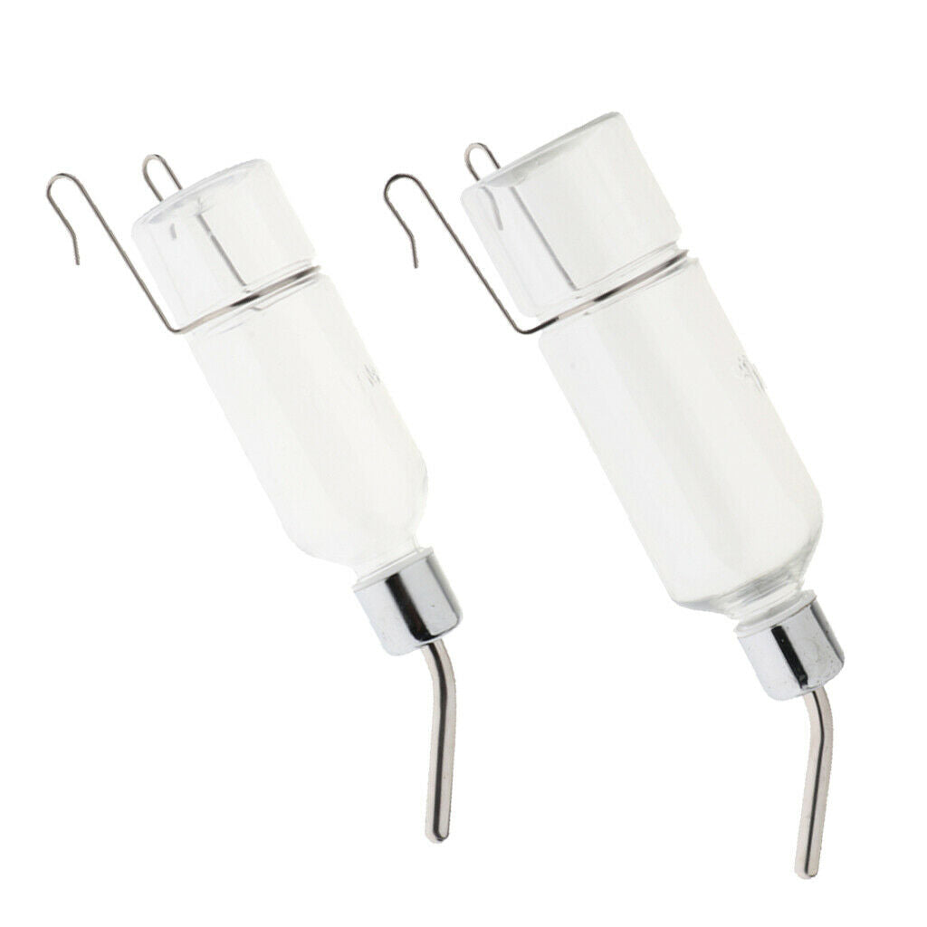 2x Pet Animal Automatic Drinking Fountain Bottle For Ferret Squirrel Mice