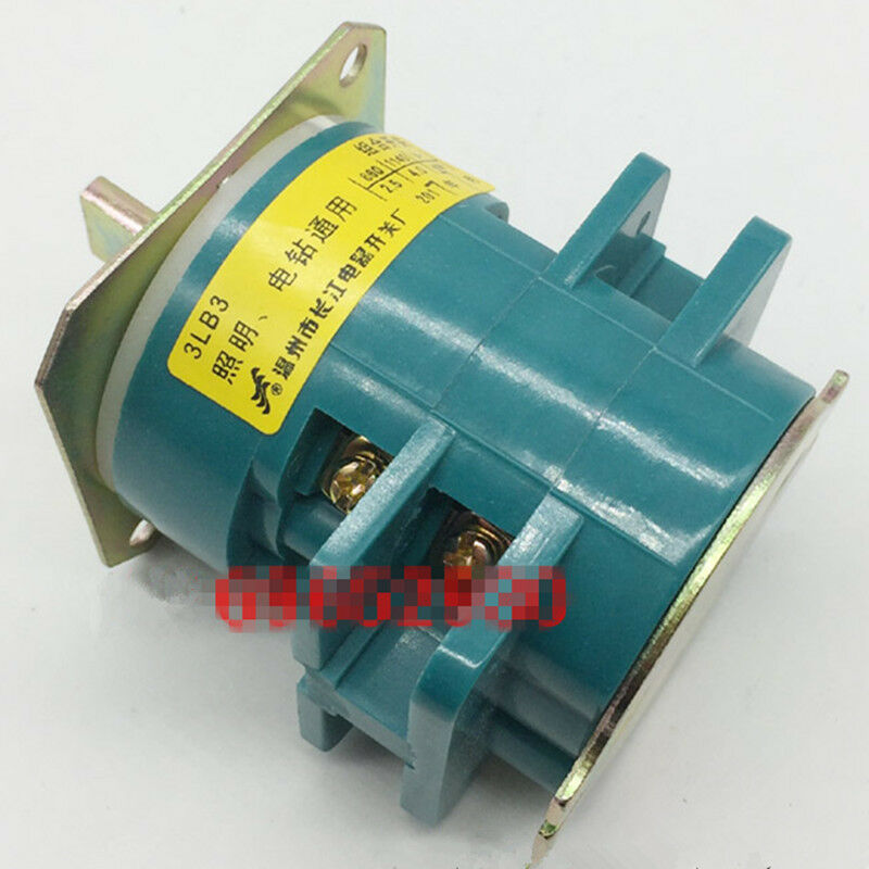 1PCS universal Changeover Switch AC 440V 240V ON/OFF 6 screw terminals metal