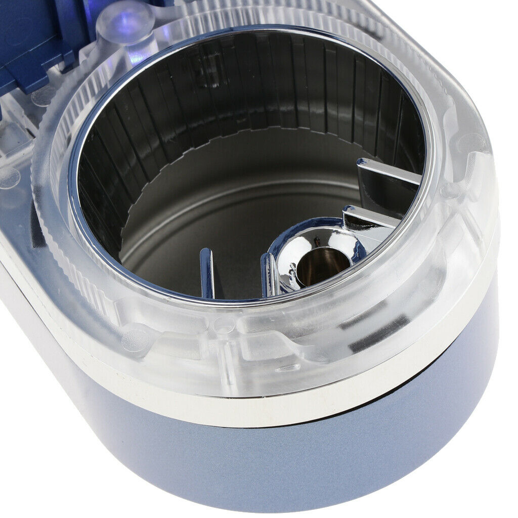 Blue Smokeless Cup Holder Car Truck  Ashtray with Blue LED Light
