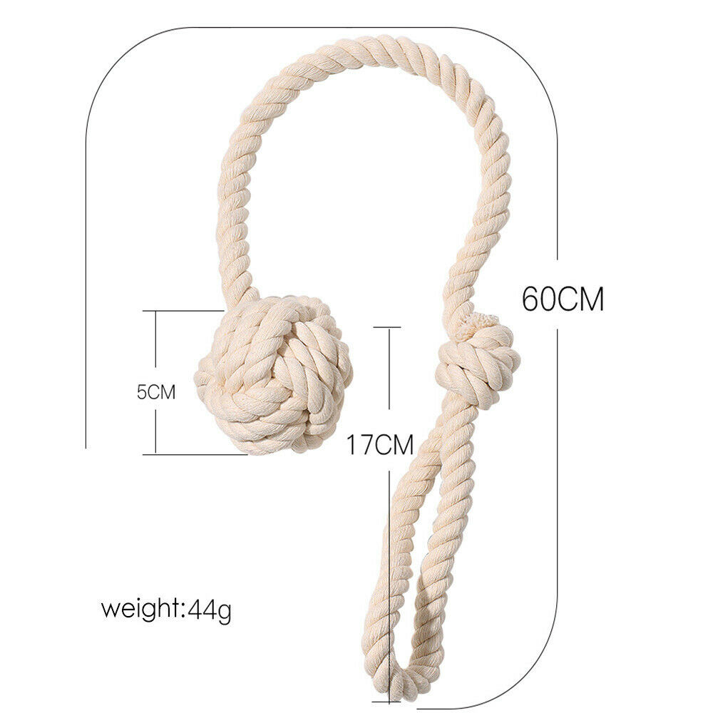 Cotton Rope for Curtains Holdbacks Decorative Tie Curtain Tiebacks Knot Ball