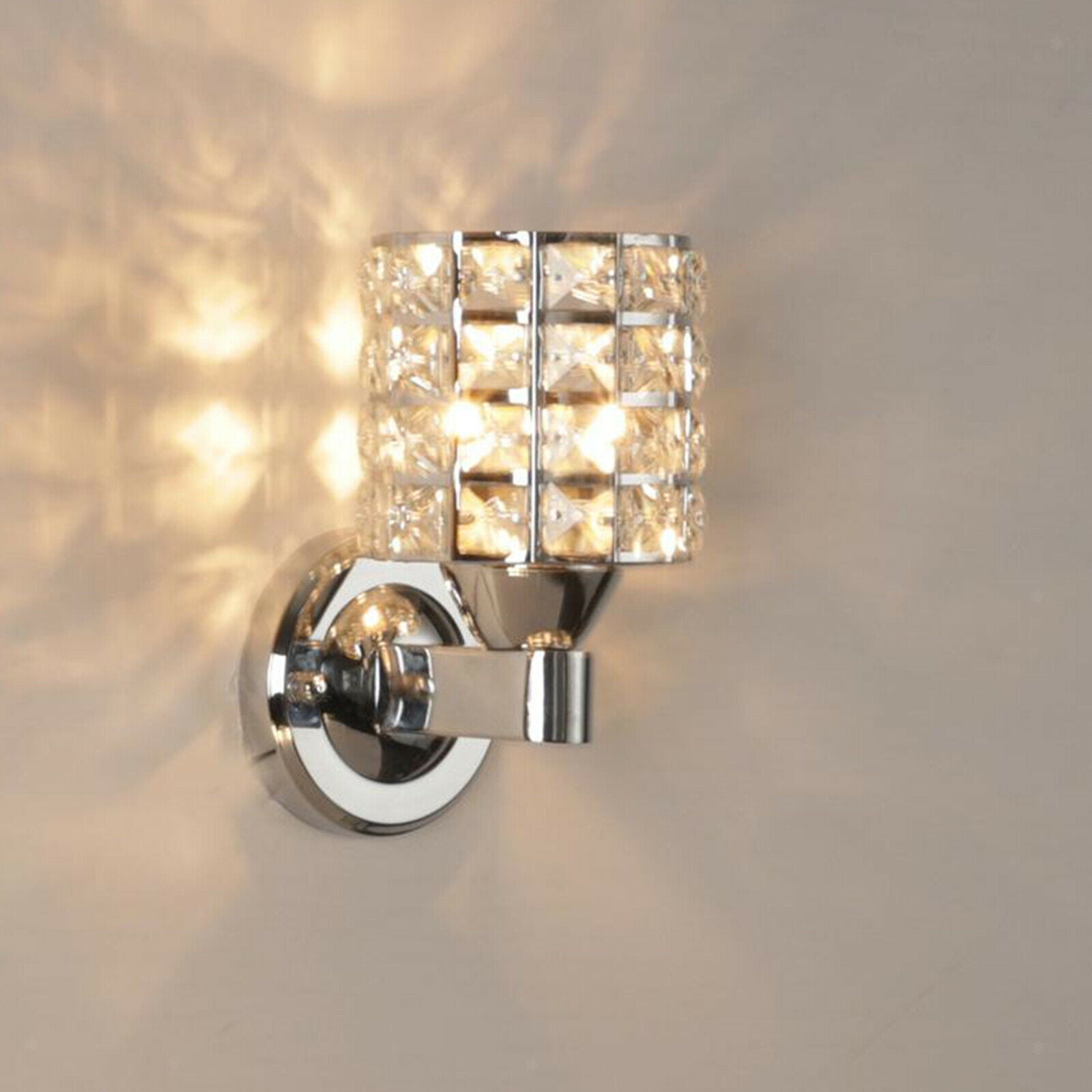 Wall Lamp Glass Lampshade Hallway Entryway Living Room Wall Sconces Lighting