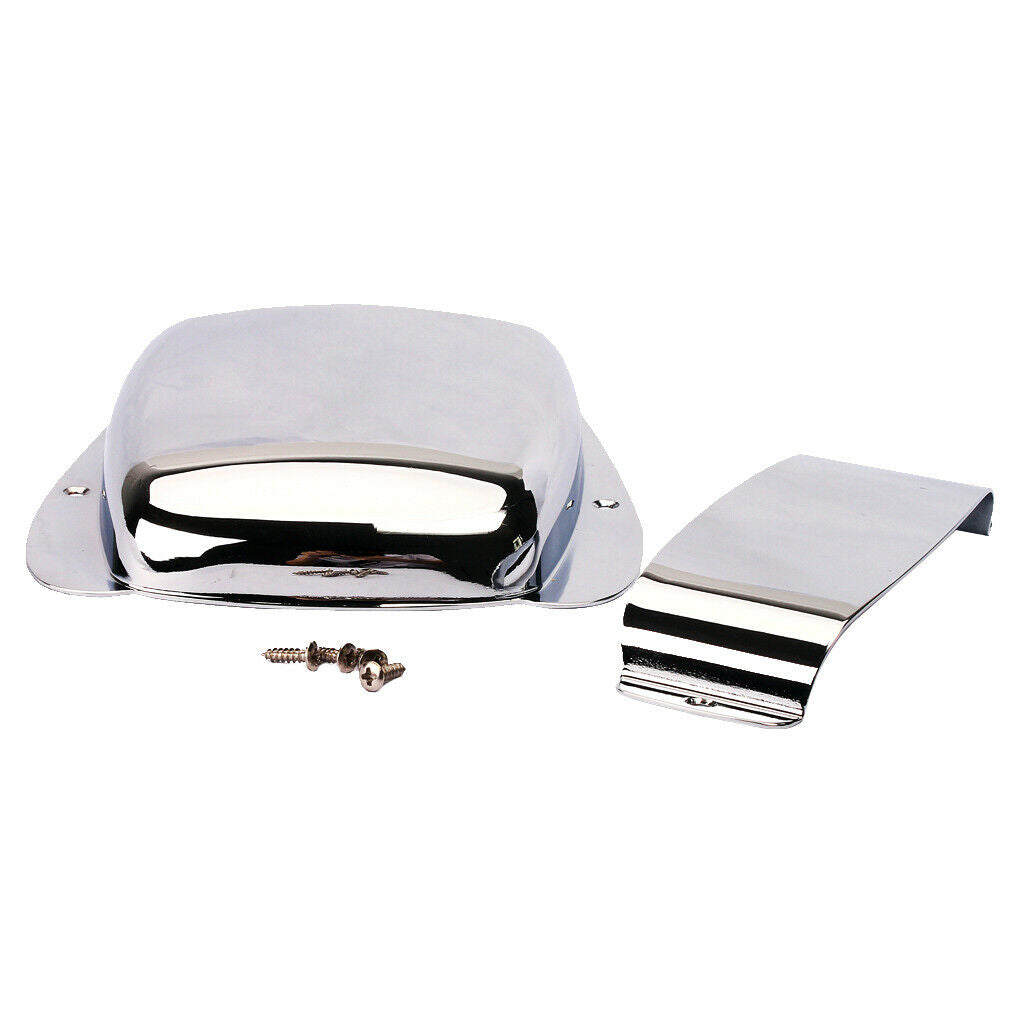 Jazz Bass Pickup Cover and Bridge Cover Chrome Plated Jazz Bass Guitar Gift