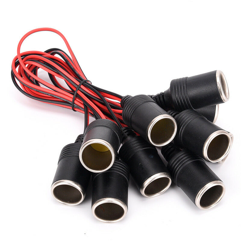 12v 18A Car Cigarette Lighter Charger Cable Female Socket Plug Connector Adap NC