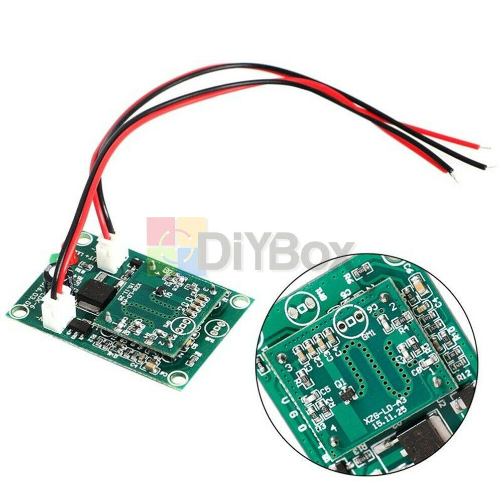 DC-SSR Microwave Module Sensor Switch Radar Switch Module Body Induction 3.7-12V