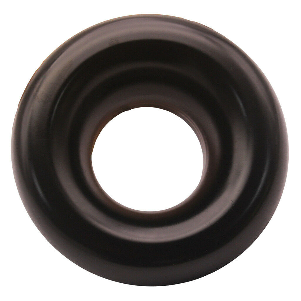 Black 3" 76mm Alloy Short Cold Air Compressor Inlet Velocity Stack Kit
