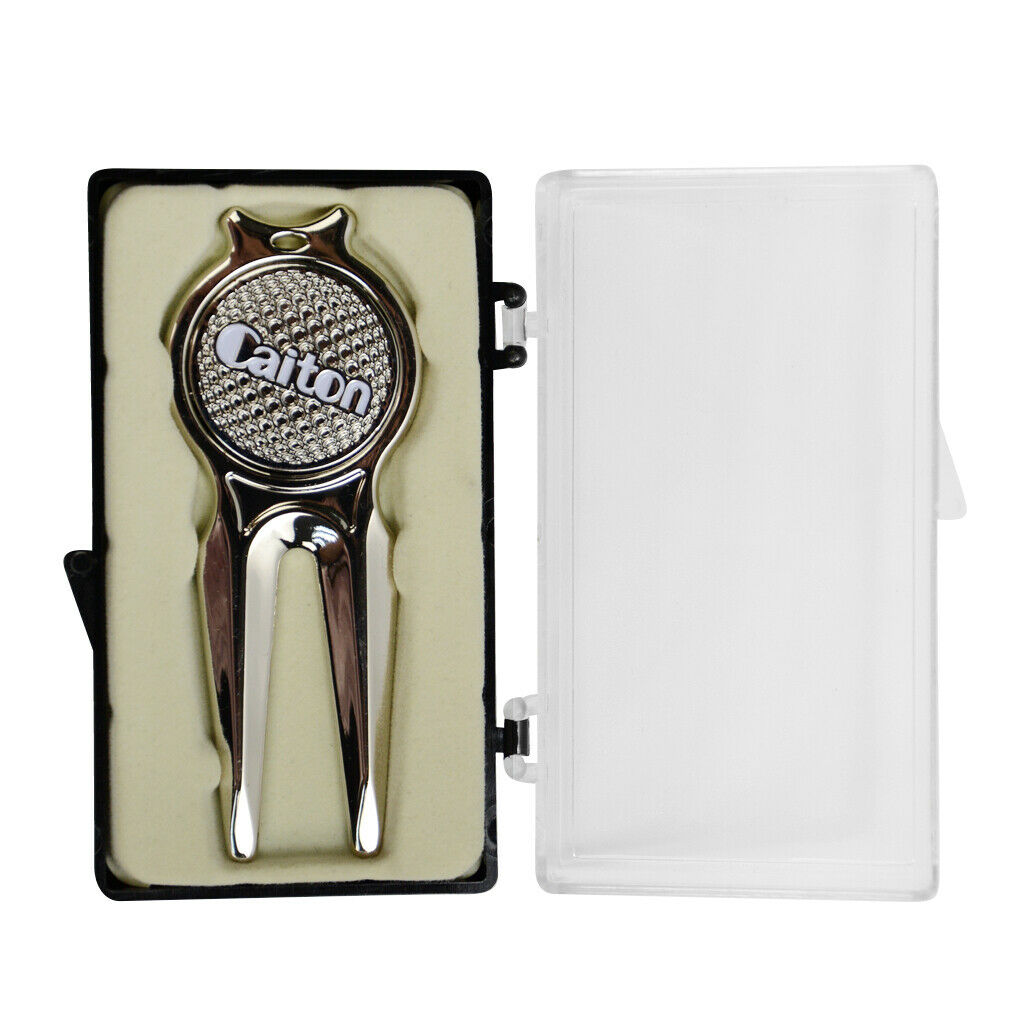 Sturdy Golf Divot Repair Tool with Magnetic Ball Marker Golf Accessory Gift