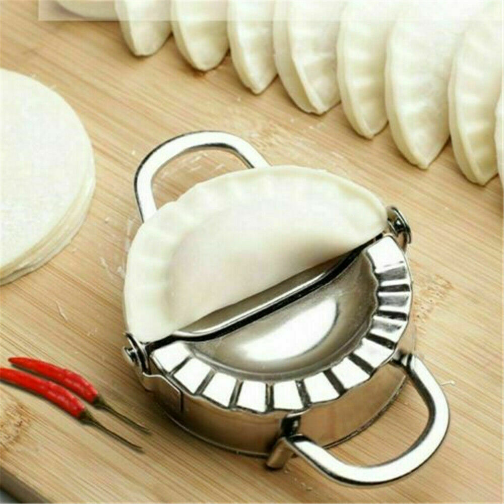 Eco-Friendly Pastry Tools Stainless Steel Dumpling Maker Wraper Dough Cutter NEW