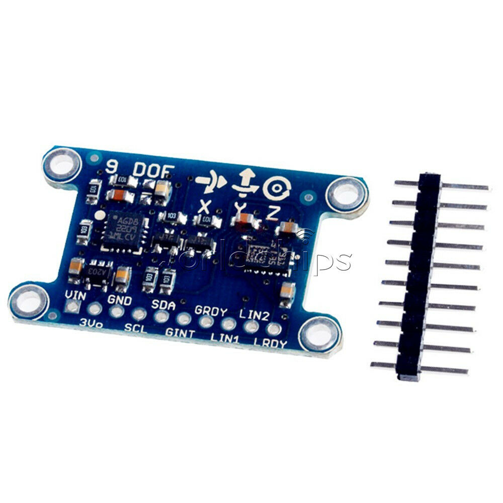 9-Axis L3GD20/LSM303D 9DOF IMU Breakout Pressure Digital Gyroscope Sensor Module