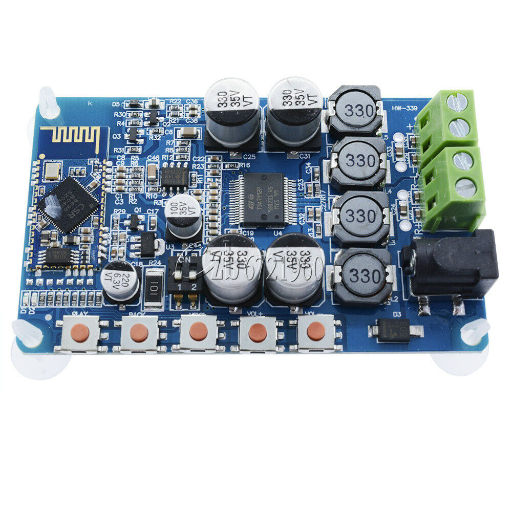 TDA7492P Bluetooth 4.0 CSR8635 Audio Receiver Digital Amplifier Board 50W+50W