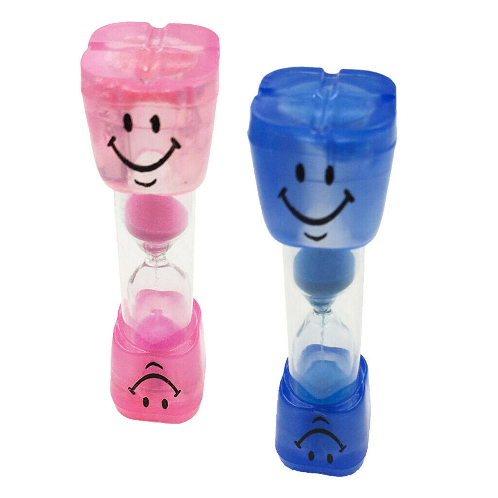 2Pack 3 Minutes Sand Timer Cooking Yoga Plank Clock Hourglass Home Decor