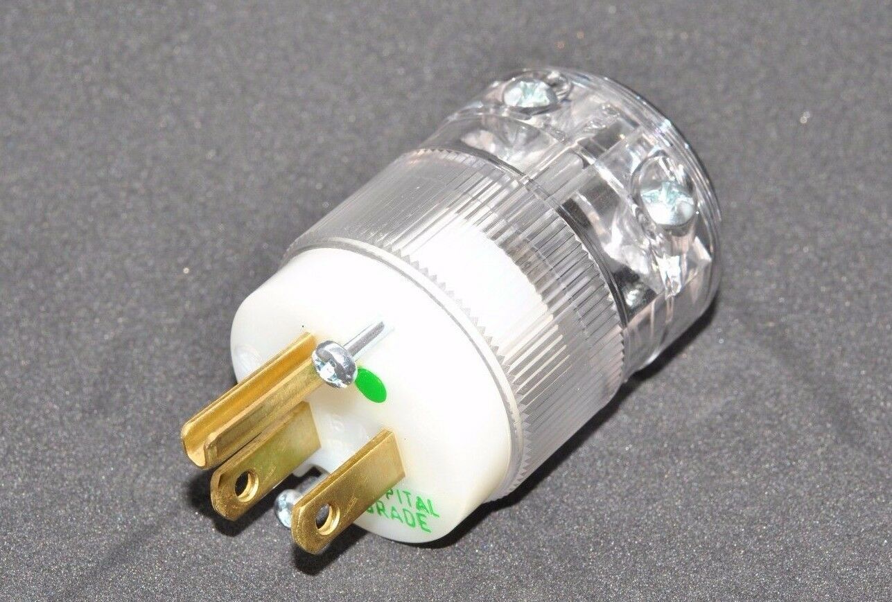 1pcs - MARINCO 8215T NEMA 5-15P 15A 125V Hospital Grade Plug