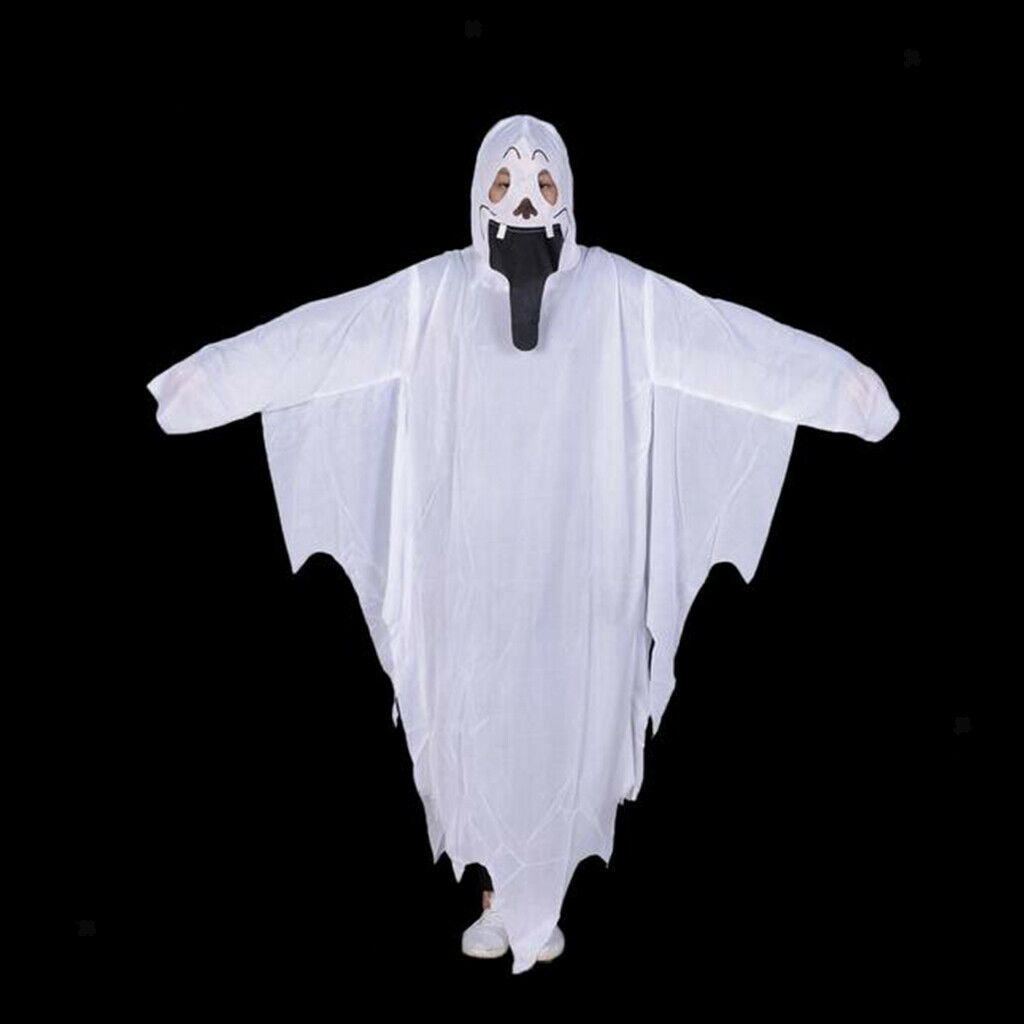Kids Ghost Costume Scary Halloween Costumes for Boys 80CM