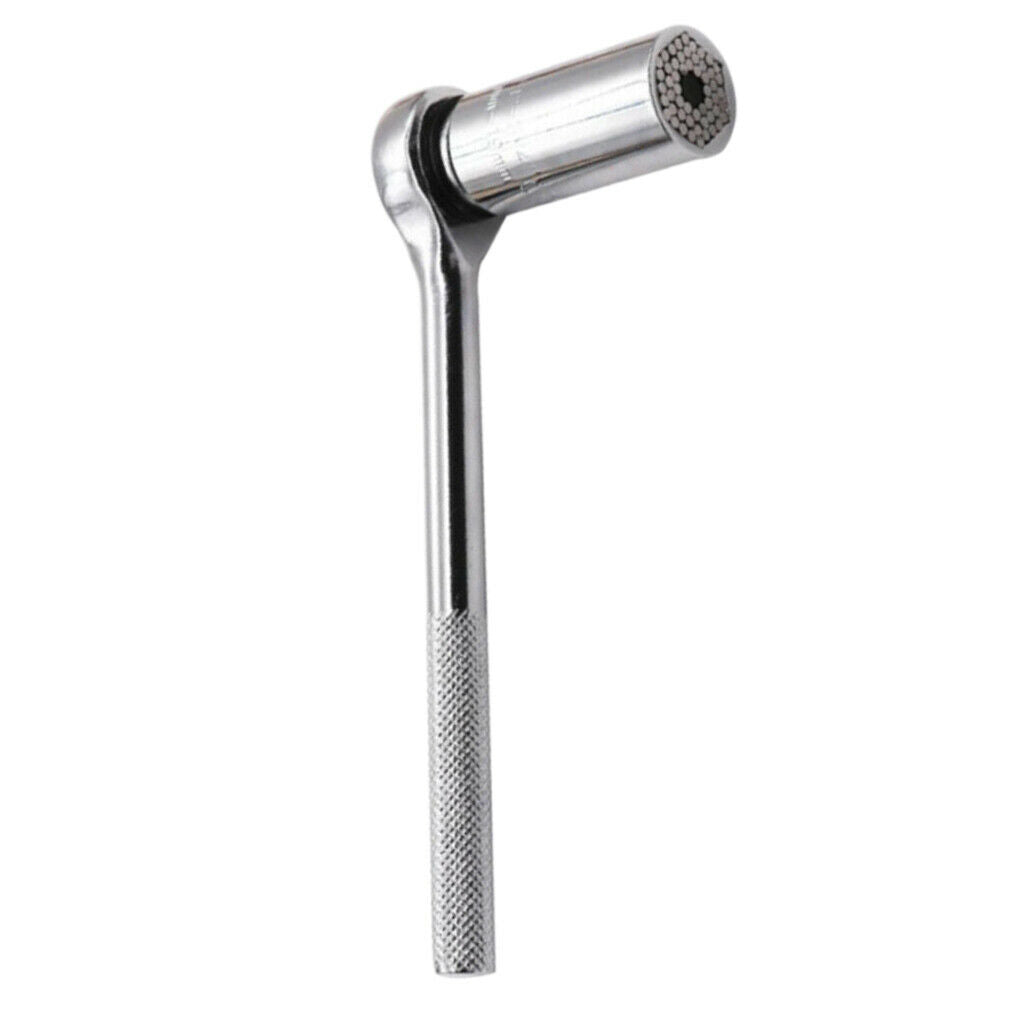 Socket Wrench 7-19mm Adapter Sleeve Grip Hex Key Repair Spanner Car Kit