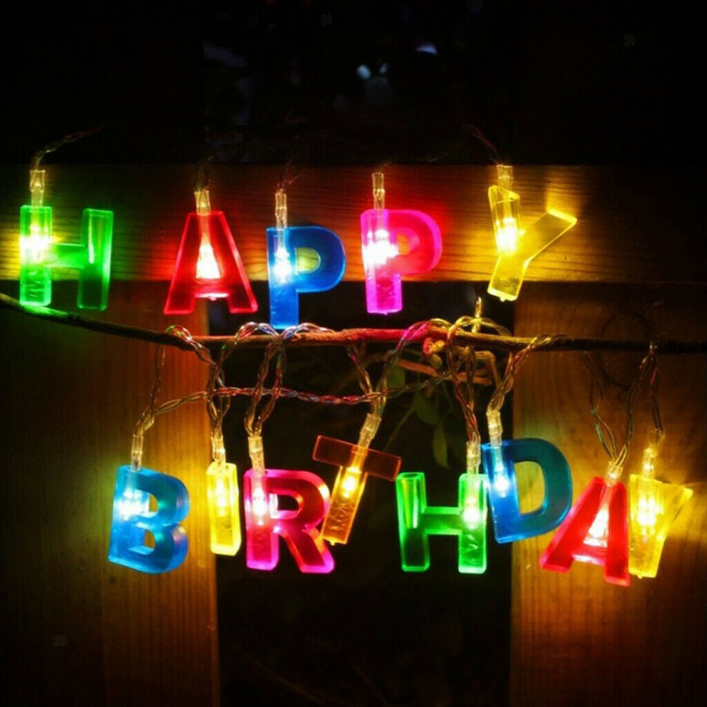 130cm Birthday Party Fairy String Lights Holiday Festival Decor Battery