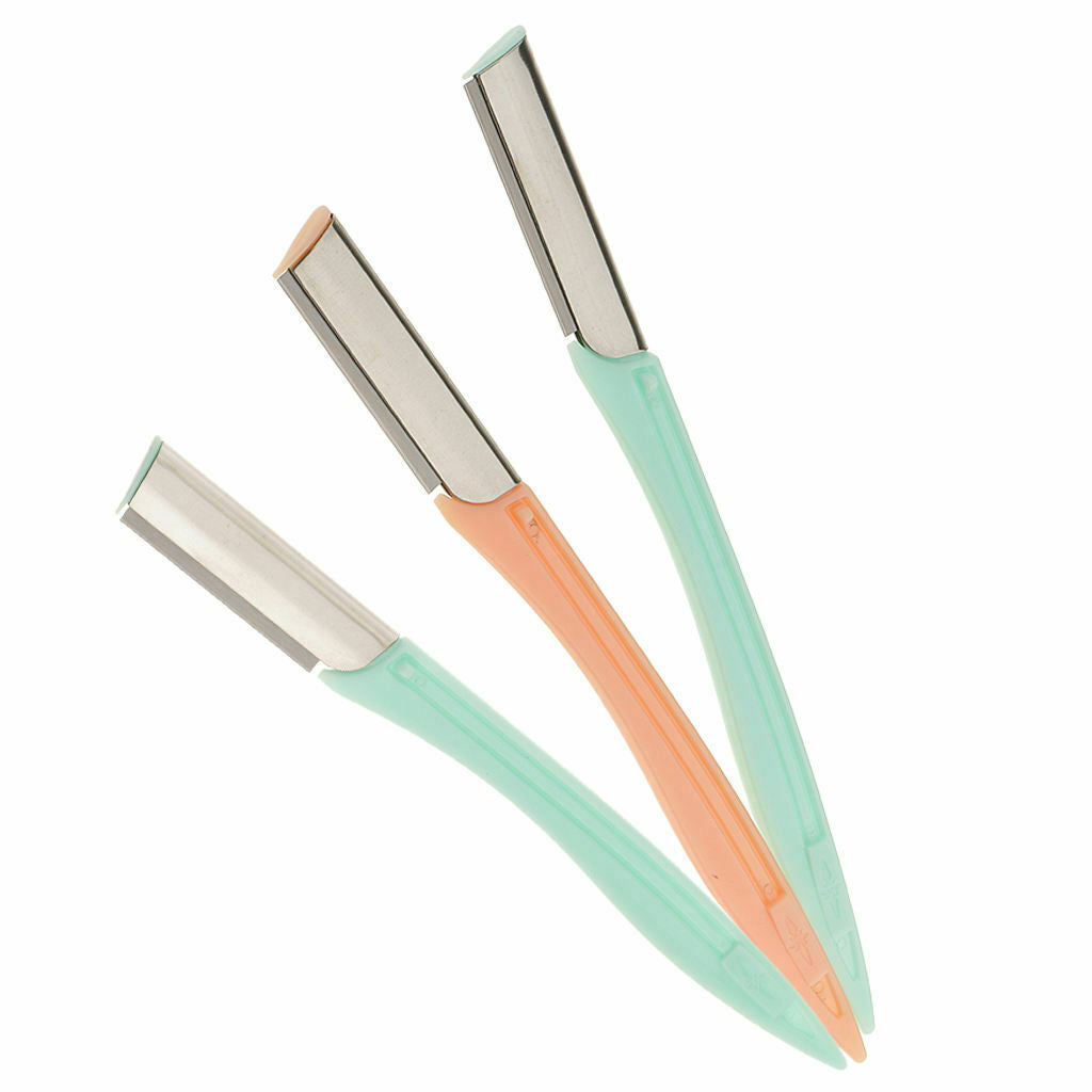 3Pcs Face Eyebrow Hair Removal Safety Razors Hair Makeup Shaver Beauty Tools