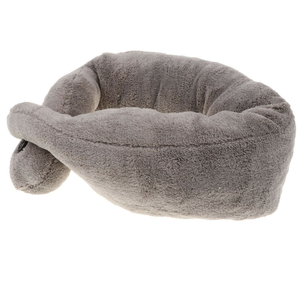 Massage Electric Travel Pillow Neck Support Head Rest Airplane Cushion