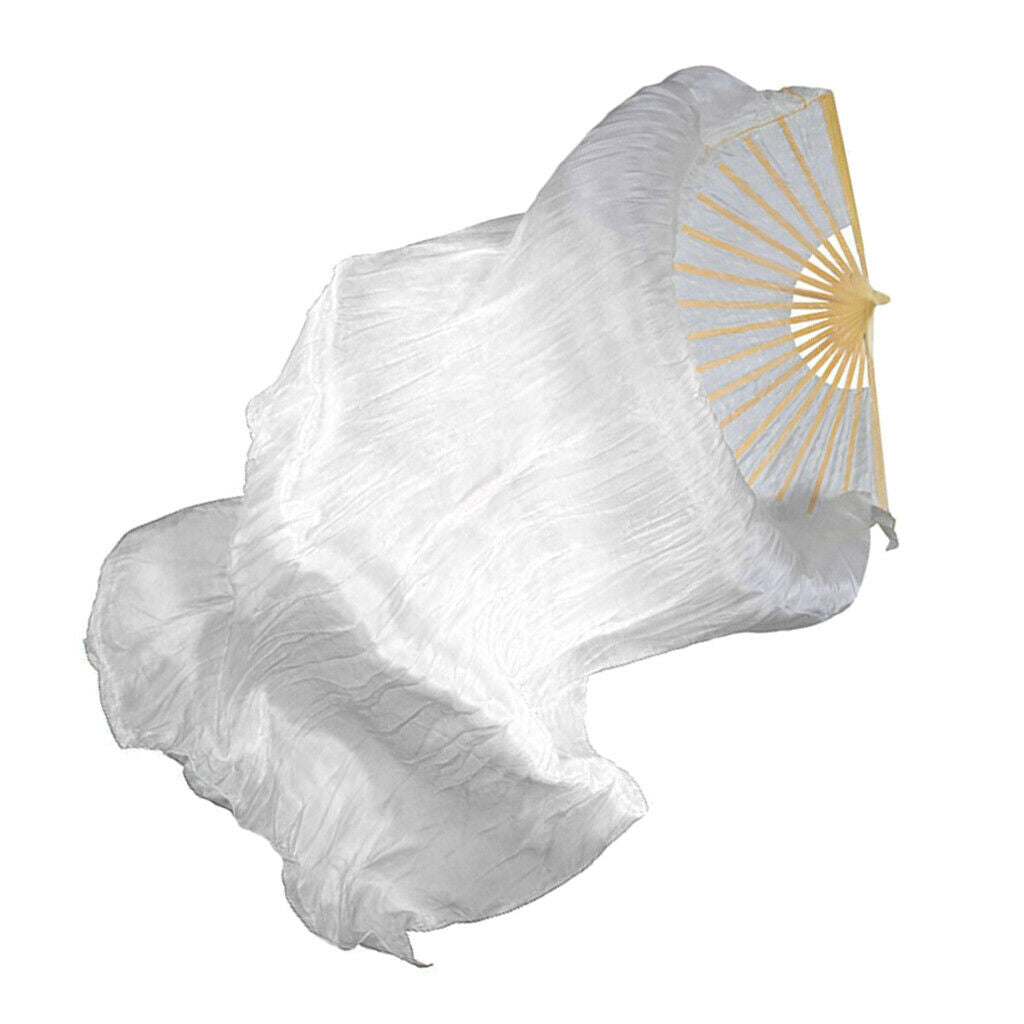 1x Belly Dance Fan Veil w/ USB Charger Chinese Dancing Veil for Dance Prop