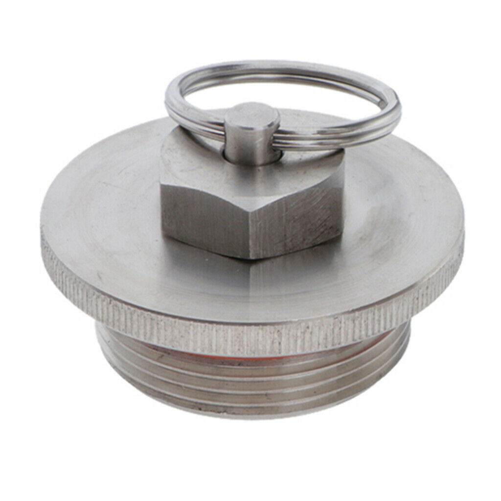 3pcs Stainless Steel Beer Keg Lid Beer Growler Keg Lid with Relief Valve