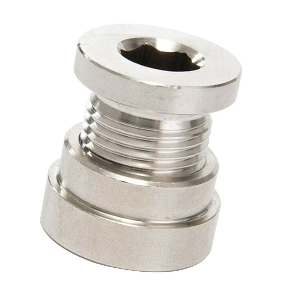 3x M18x1.5mm Thread Stainless Steel Plug with Weld-In Bung O2 Oxygen Sensor