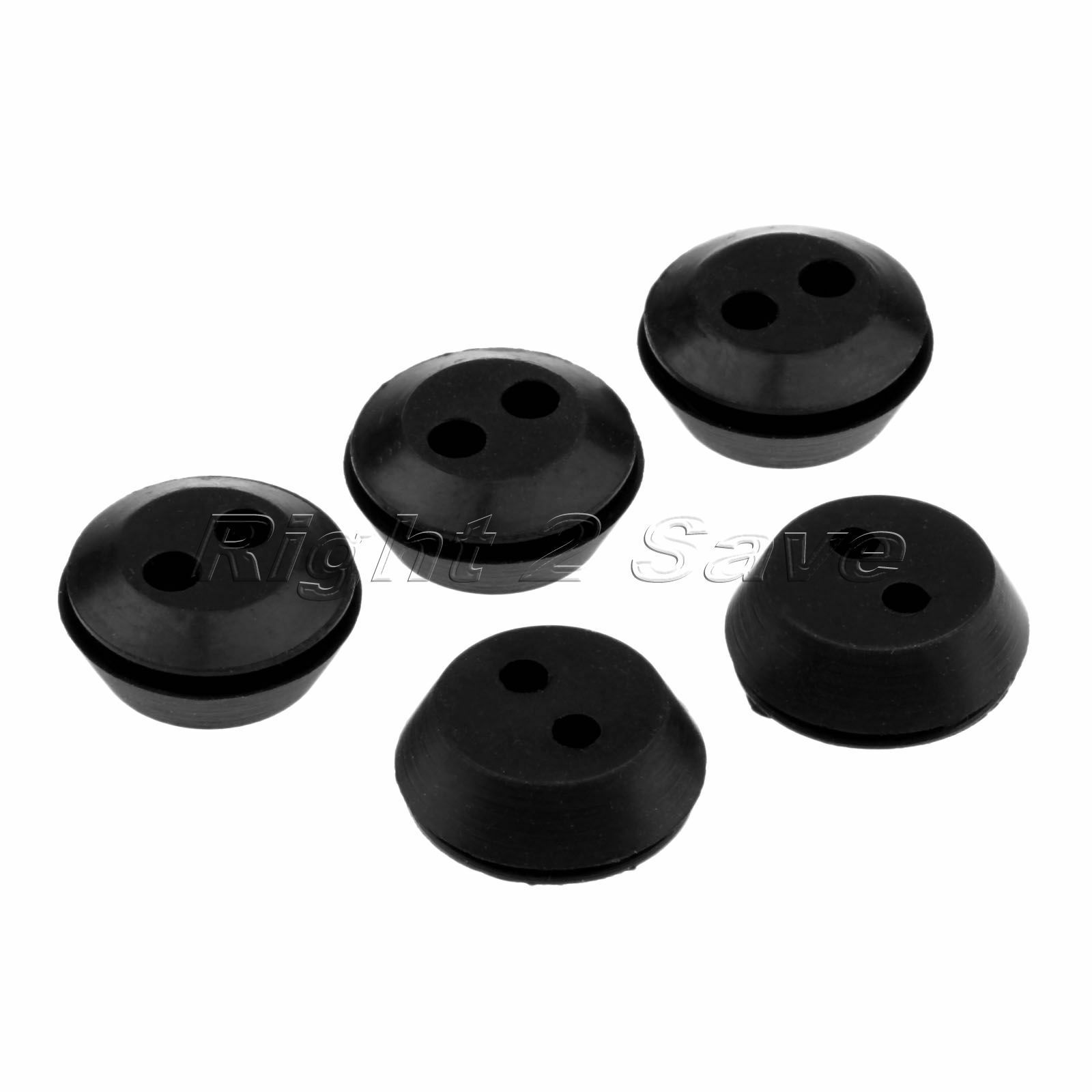Universal Brushcutter Fuel Tank Pipe Hose Rubber Washer Grass Trimmer Parts 5Pcs