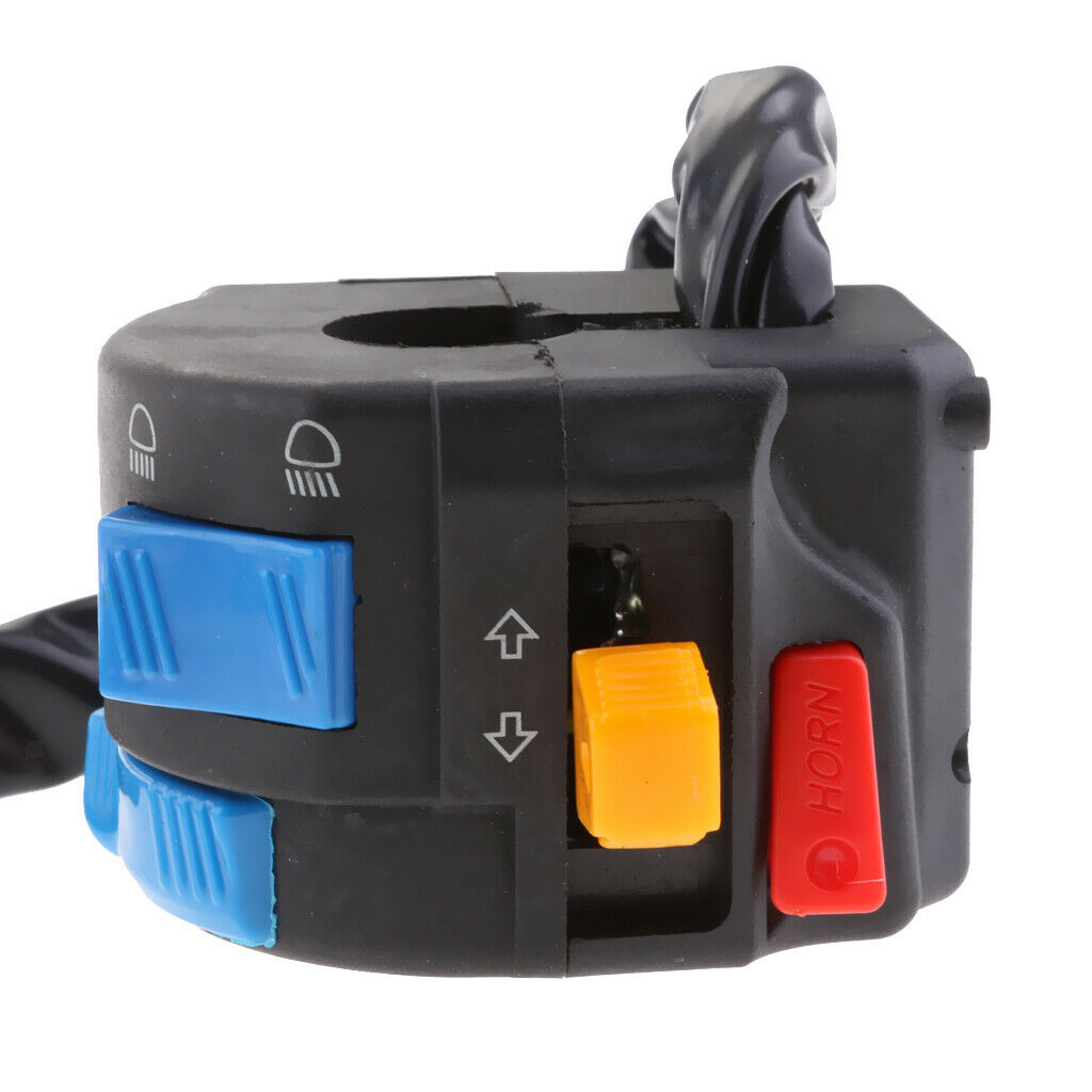 Motorcycle Motorbike 7/8inch Handlebar Control Switch Light Beam Turn Signal