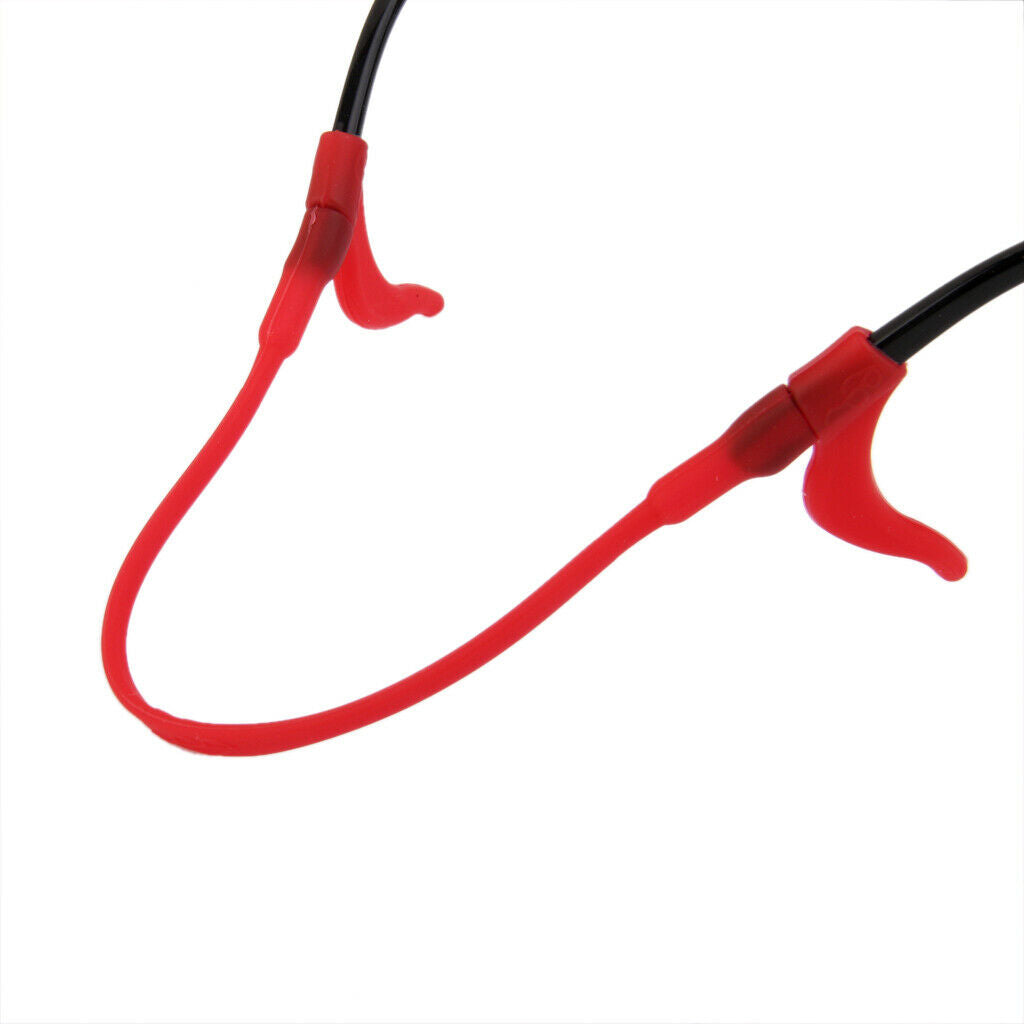 2 Pieces Kids Children Silicone Eyeglasses Sunglasses Glasses Strap Cord Rope +