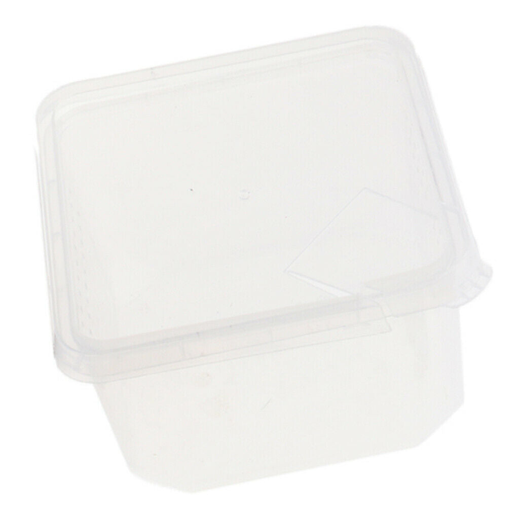 Transparent Plastic Pet Food Container With 2 Pieces Of Scorpion