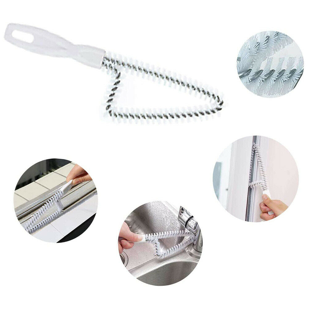 8pcs/Set Cleaning Brush Groove Corners Gaps Door Window Keyboard Clean Tool @