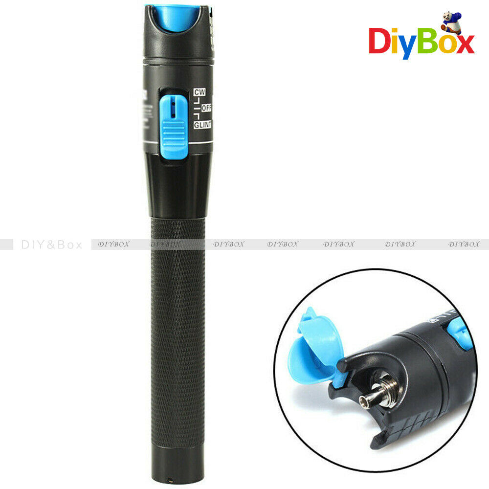 1mW 5km Plastic Fiber Optic Visual Fault Locator With 2.5mm LC/FC/SC/ST Adapter