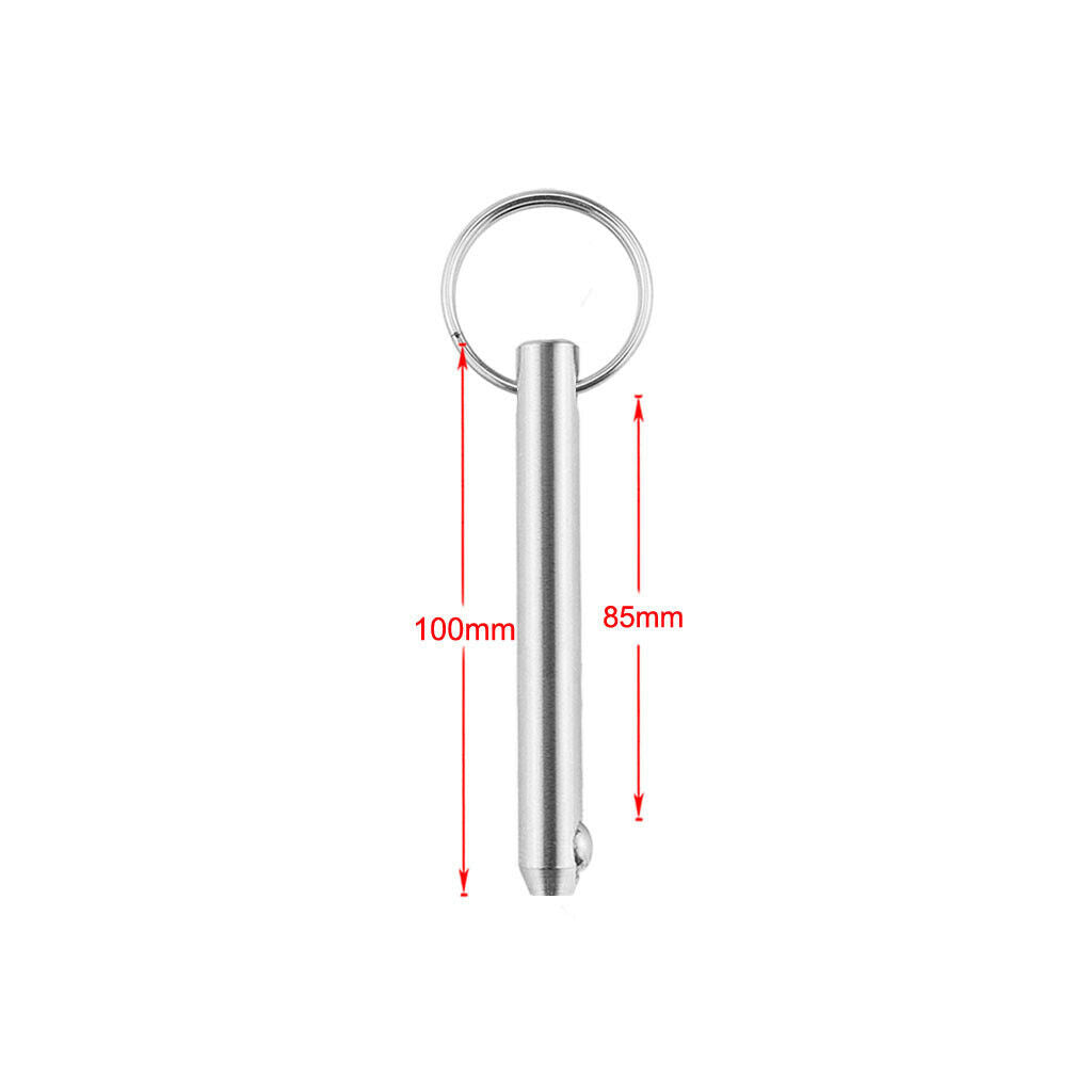 5pcs Boat Marine Kayak Quick Release Pin 316 Stainless Steel 10 x100mm
