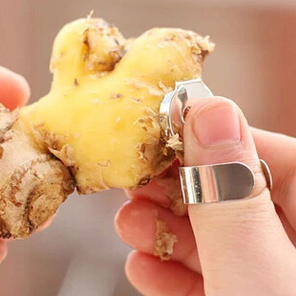 2X Smart Wise Garlic Peeler Plastic Ginger Cooker Kitchen Tool Accessori.l8