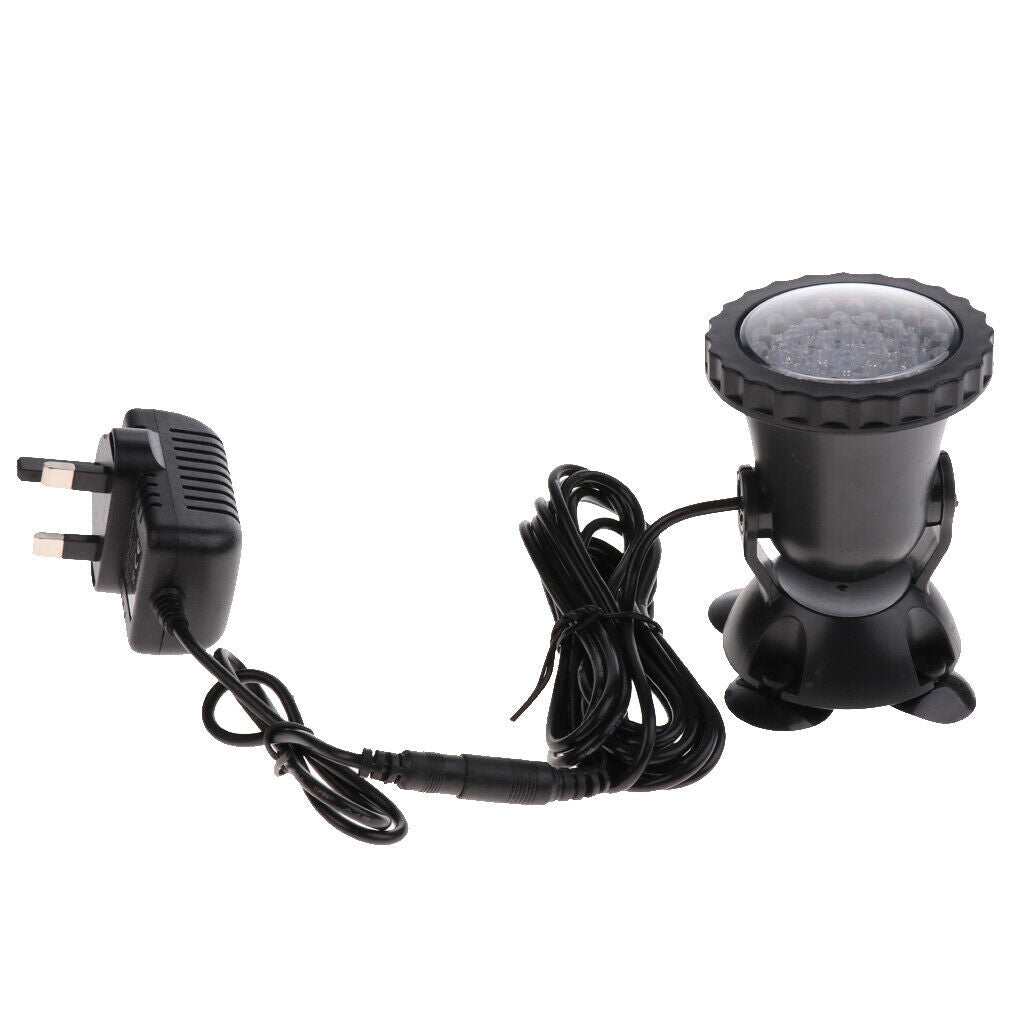 3pcs 36LED 7-Color Underwater SpotLight Waterproof Aquarium Pond Fish Tank Lamp