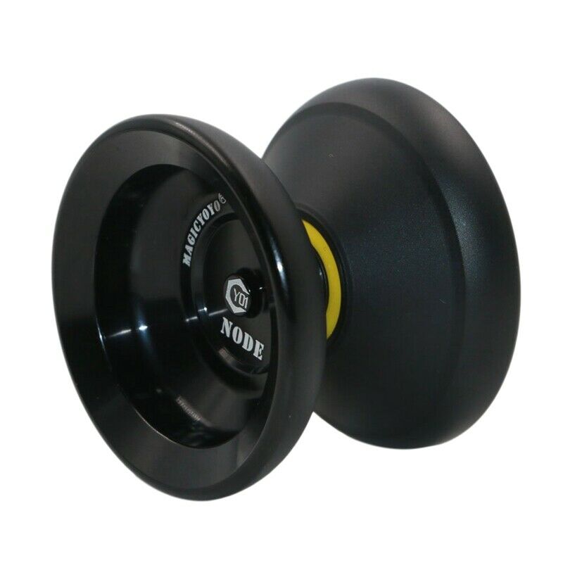 yoyo Y01 Yoyos Node Pro Unresponsive Yo-Yos Alloy ,Professional Yoyo (Black) BK2