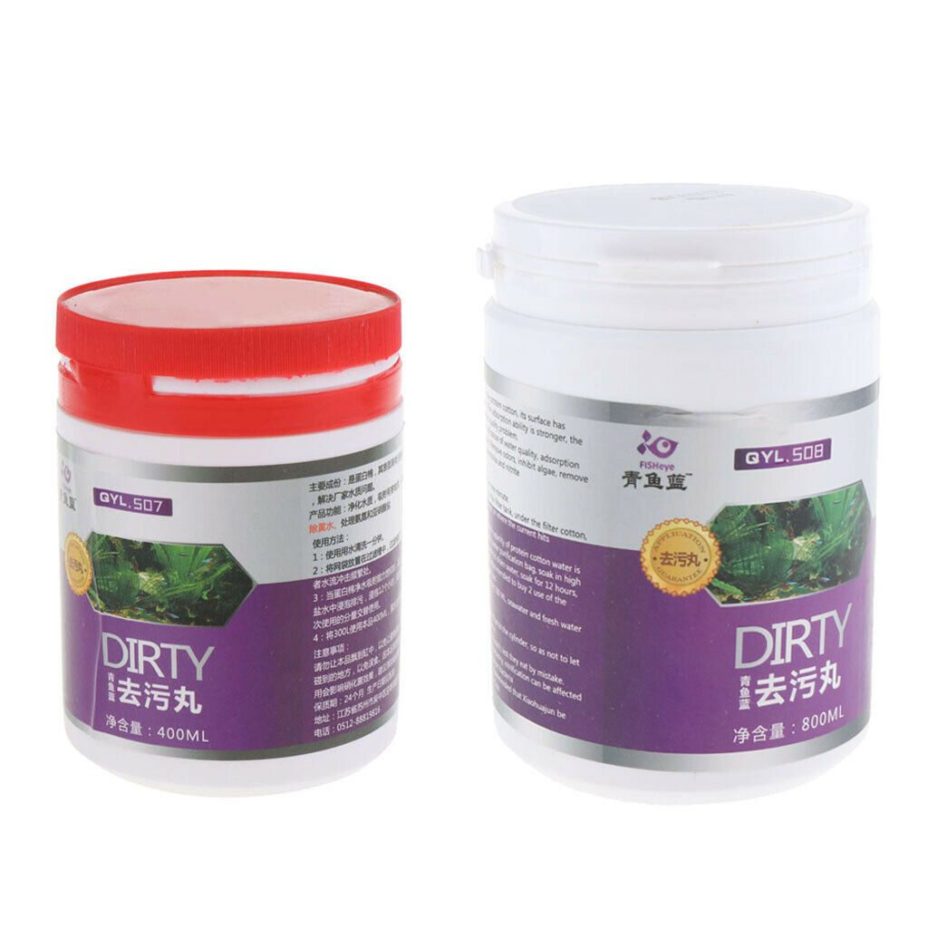 Aquarium Purification Water Decontamination Pills Water Odor Pills 400ml