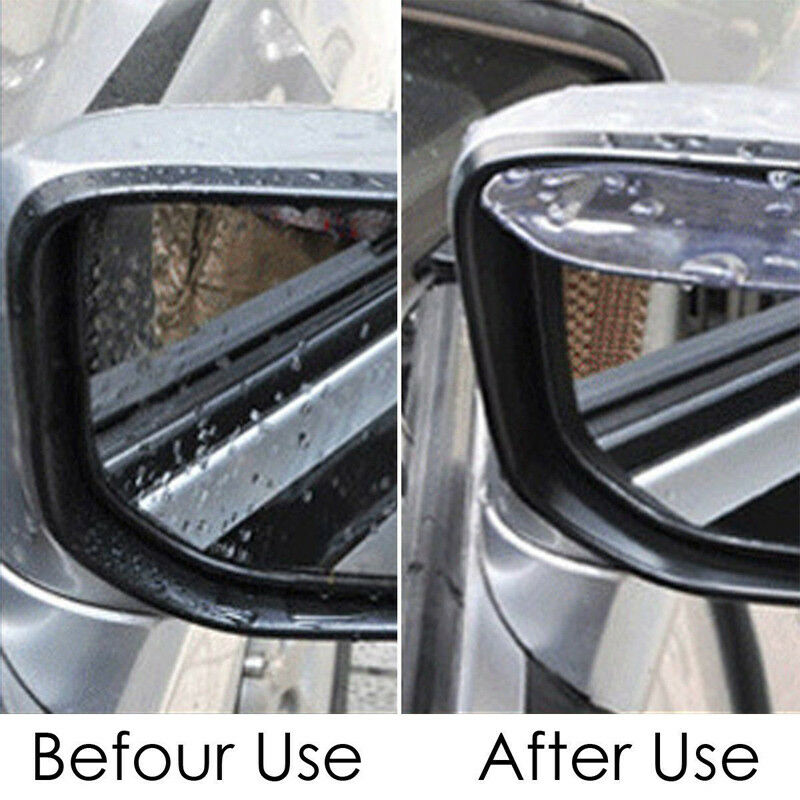 2PCS Car Accessories Auto Rearview Mirror Rain Stop Driving On Rainy 18.2*5.8cm