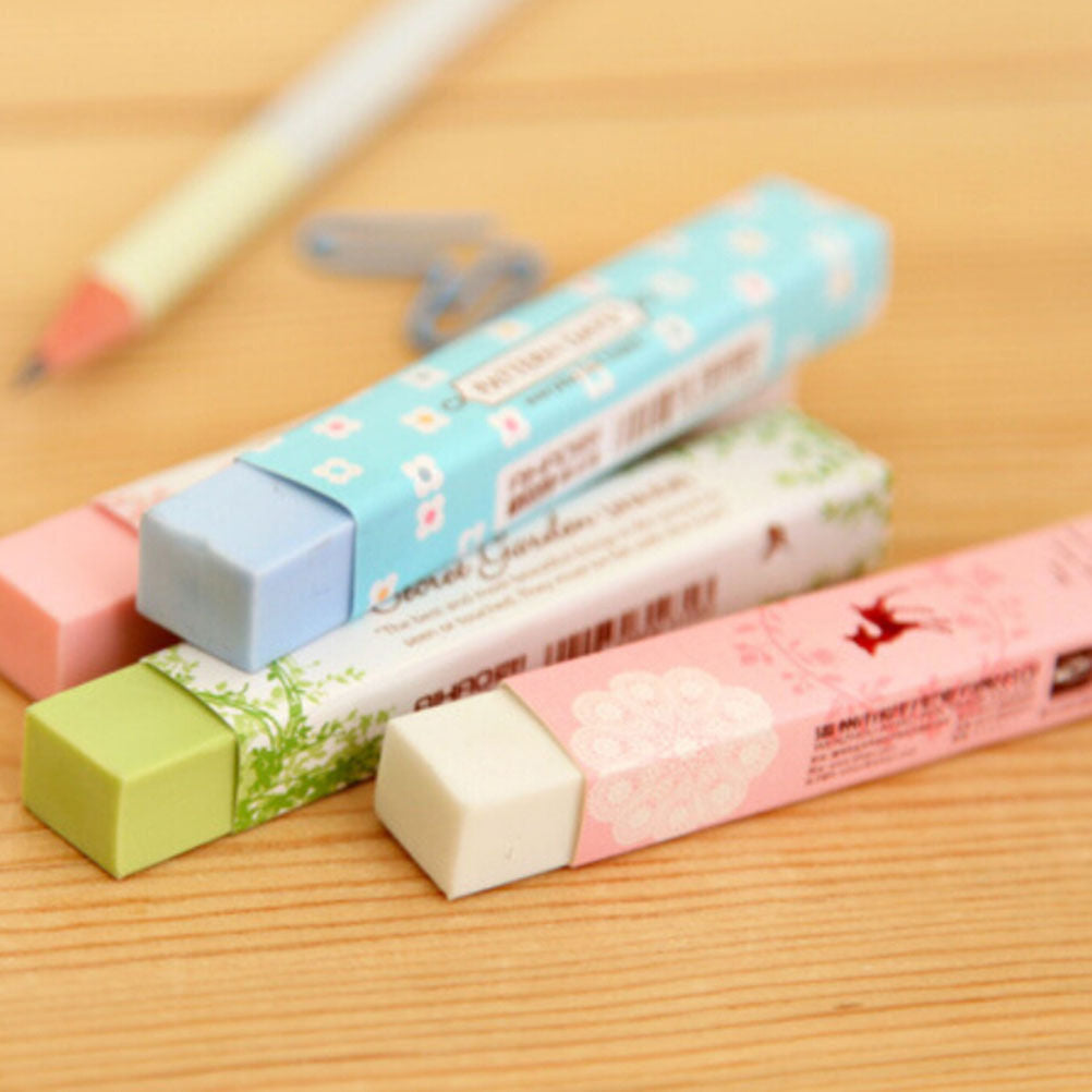 Elegant Long Cleansing Drawing Painting Rubber Eraser Stationary Gift 1p.l8