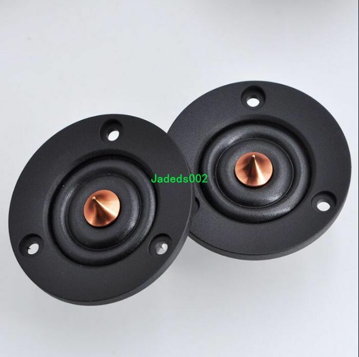 2pcs 2" inch 4Ohm 4Ω 30W Silk Film Dome Tweeter Speaker Loudspeaker Car audio