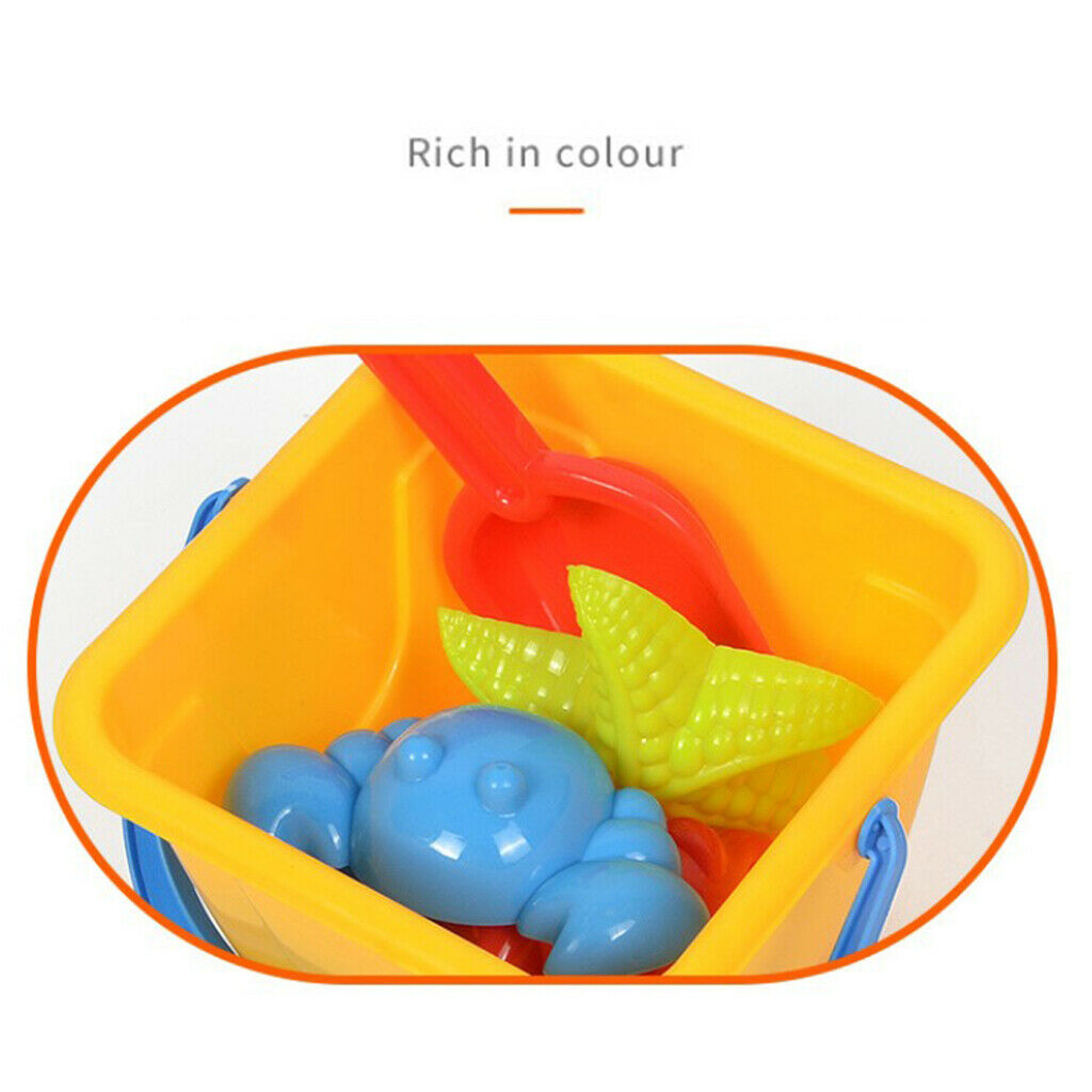 Summer Sand Beach Game Toys Outside Sandpit Tool Water Game 15pcs Sand Clock