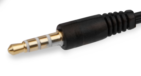 4 Pole 3.5mm PVC 07 Replacement Combo Adapter Cable Lead Headset Mic Adapter