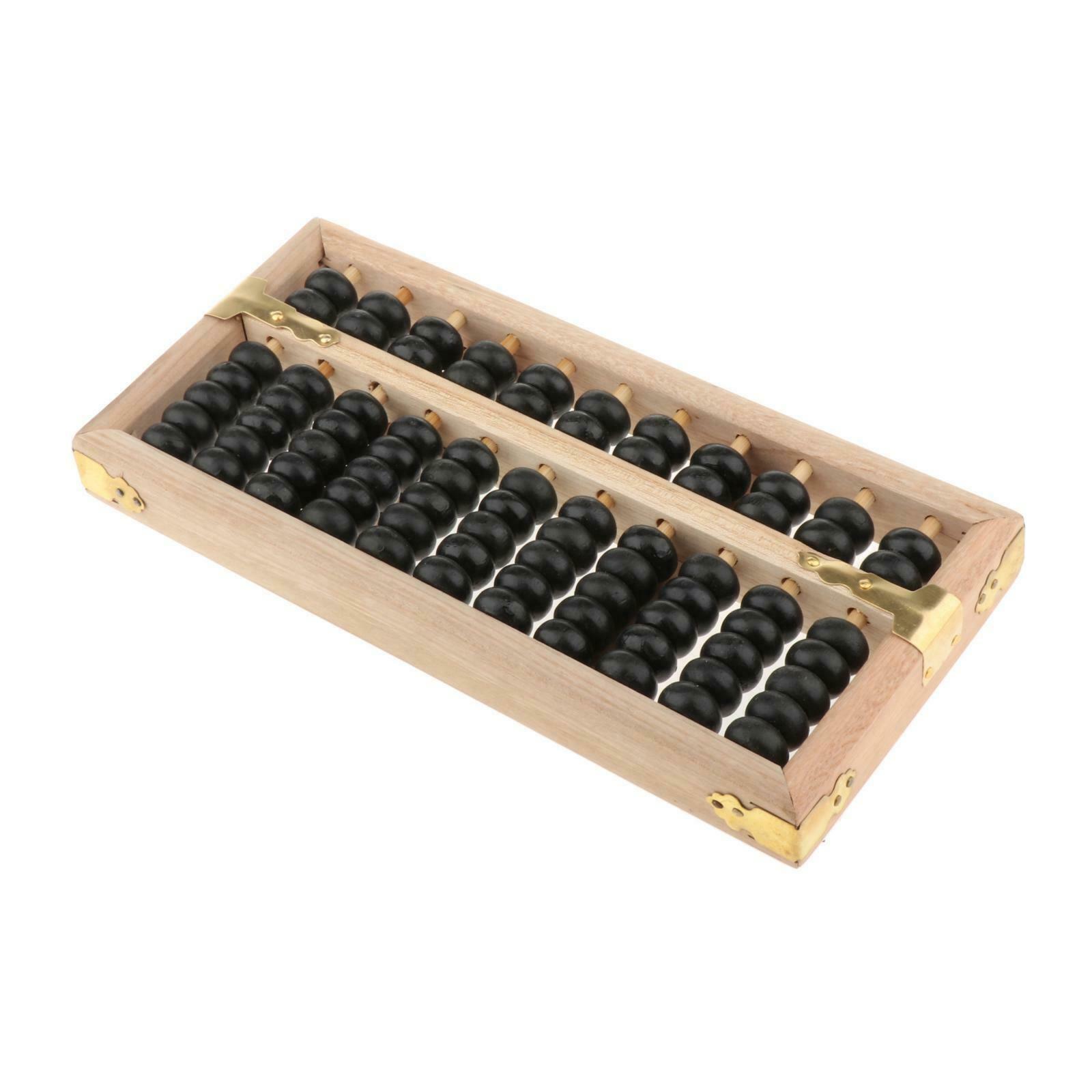11 Rods Small Abacus Soroban Classic Student Calculator Math Mathematics