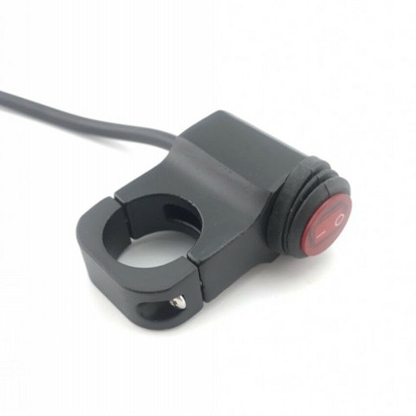 Motorcycle Handlebar ATV Bike ON-OFF Button Switch for headlight Handlebar Botto
