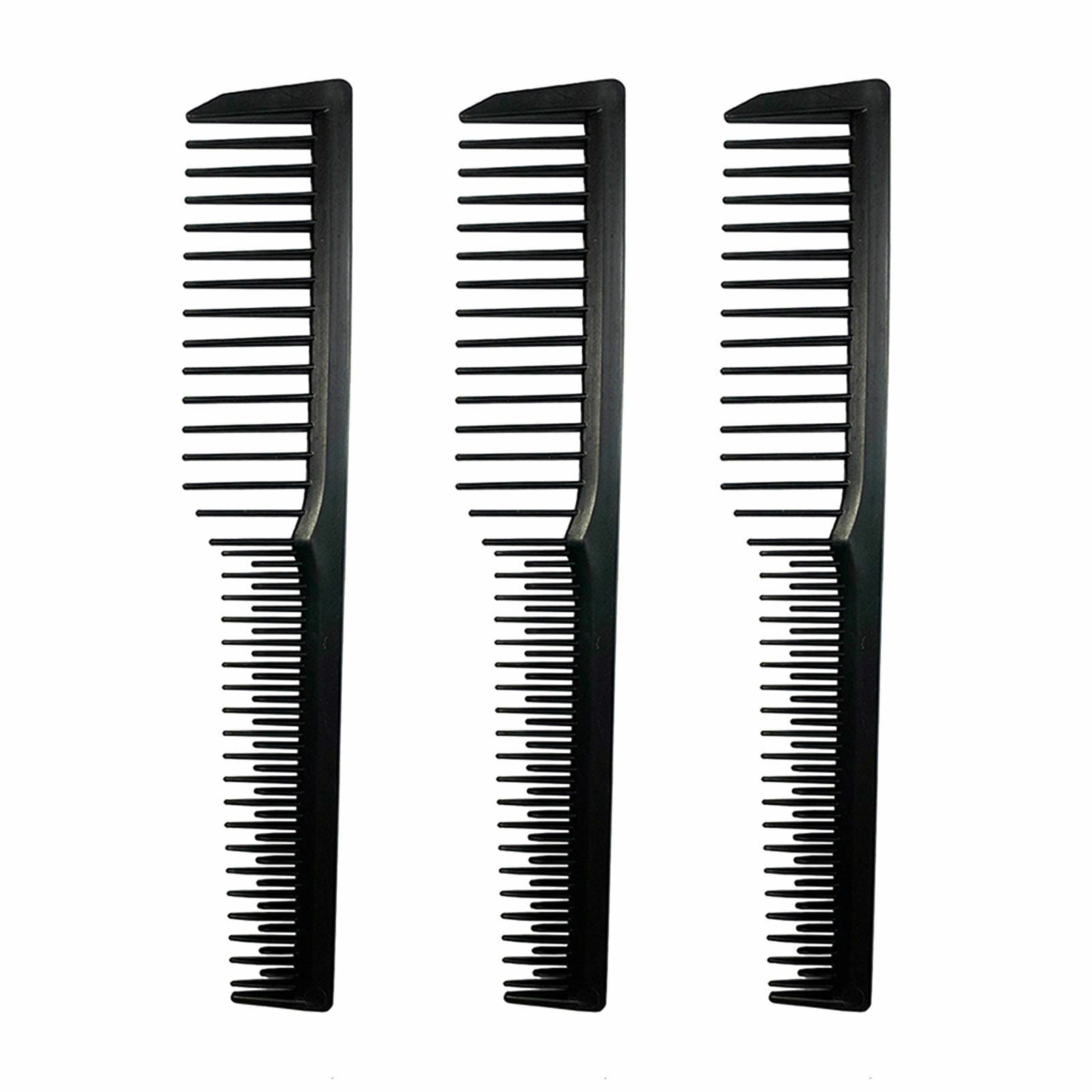 Anti-static Carbon Fibre Barber Comb Salon Styling Comb Hair Comb Durable