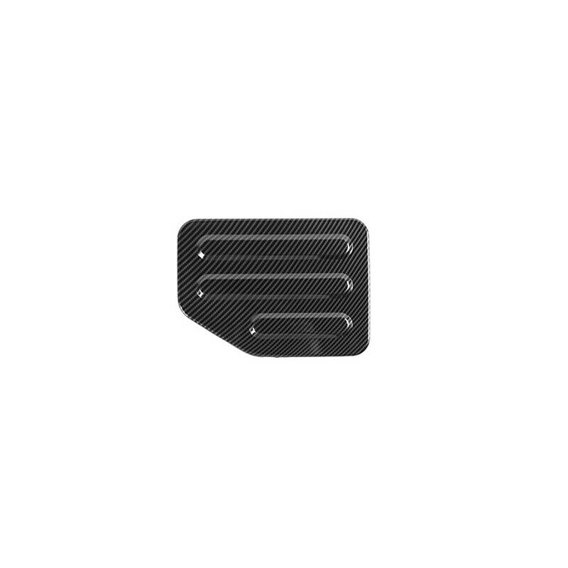 Carbon Fiber Style Oil Fuel Tank Cap Decor Cover For Suzuki Jimny 2018 2019 2020