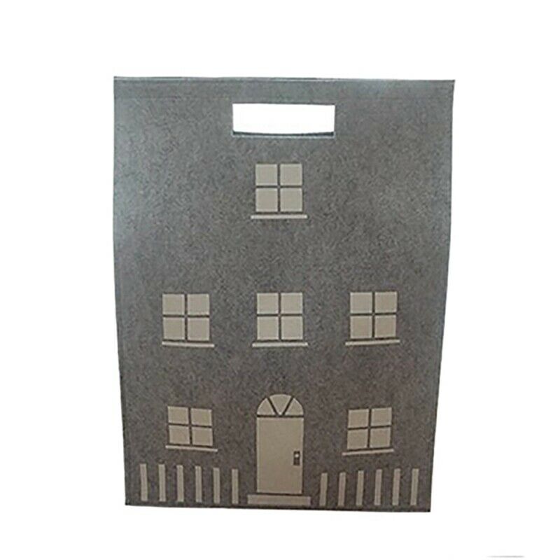 1X(Ins Swiss Style Toys House Storage Bag Wool Felt Home Decoration For Clot3S4)